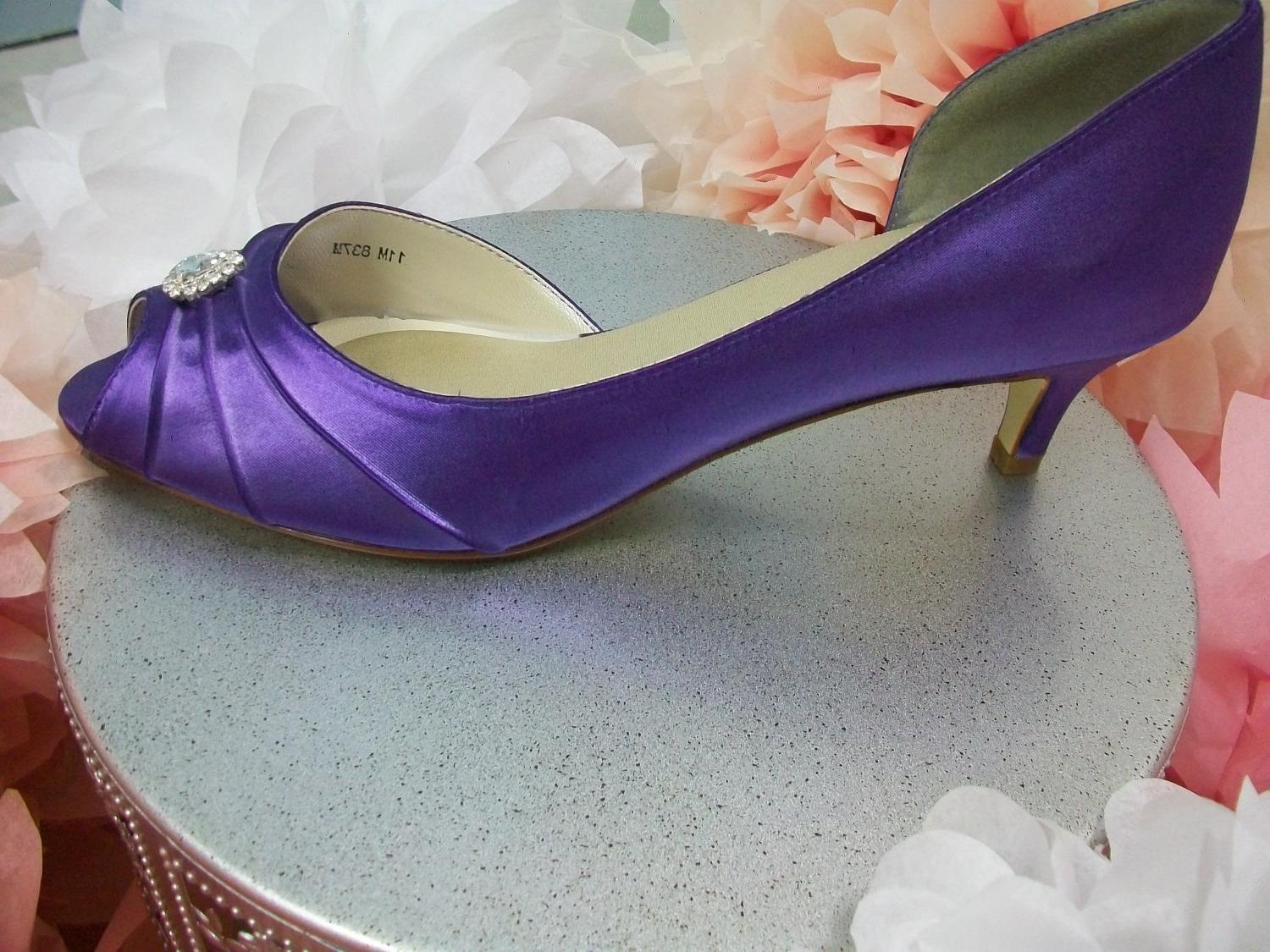 Purple Shoes Grape Wedding