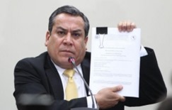 Gustavo Adrianzén renunció al cargo de ministro de Justicia