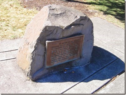 IMG_3452 Monument to Canadian Emissaries who sheltered Americans in Iran in Tom McCall Waterfront Park in Portland, Oregon on September 7, 2008