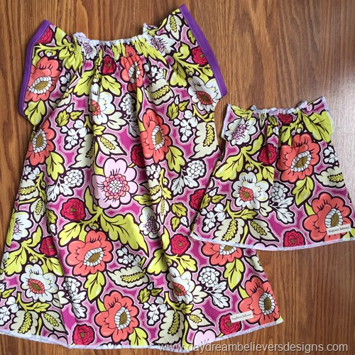 www.daydreambelieversdesigns.com Dolly and Me dresses