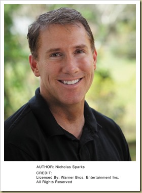 Author Nicholas Sparks - Thoughts in Progress