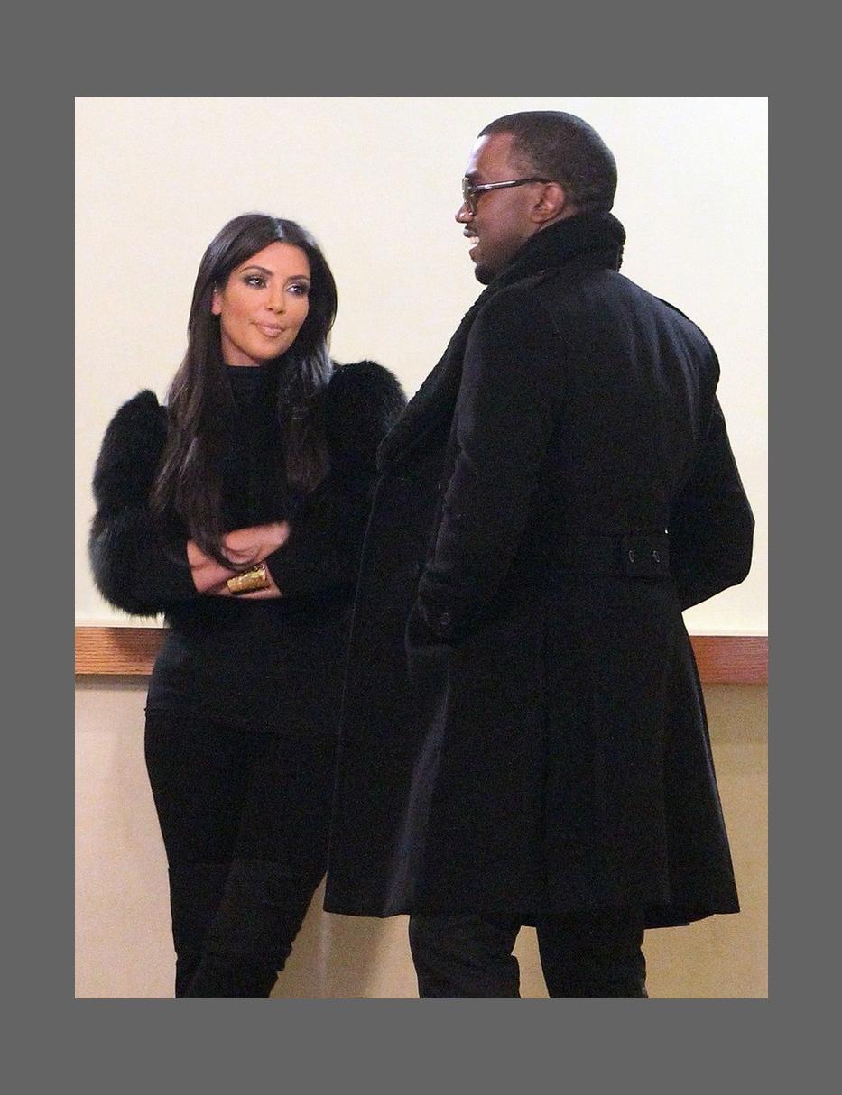 Kanye West    was all over    Kim