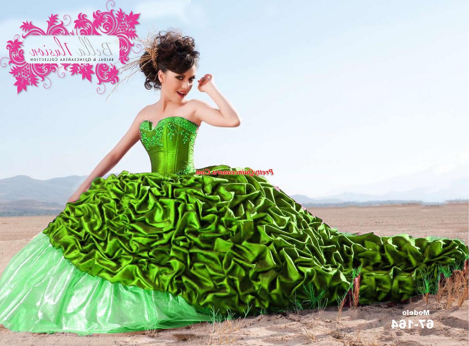 Green Quinceanera Dresses,2012