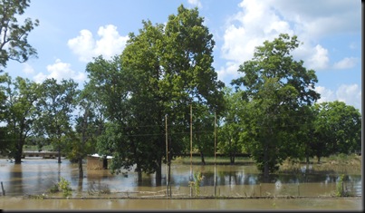flooding between Liberty and Dayton, TX
