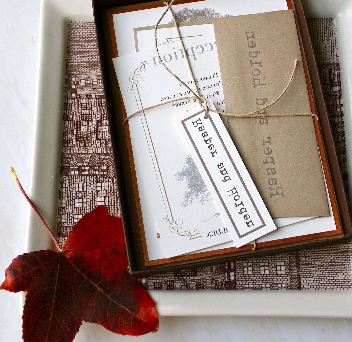 Simple Love- Rustic, Charming, And Natural Inspired Wedding Invitation Suite