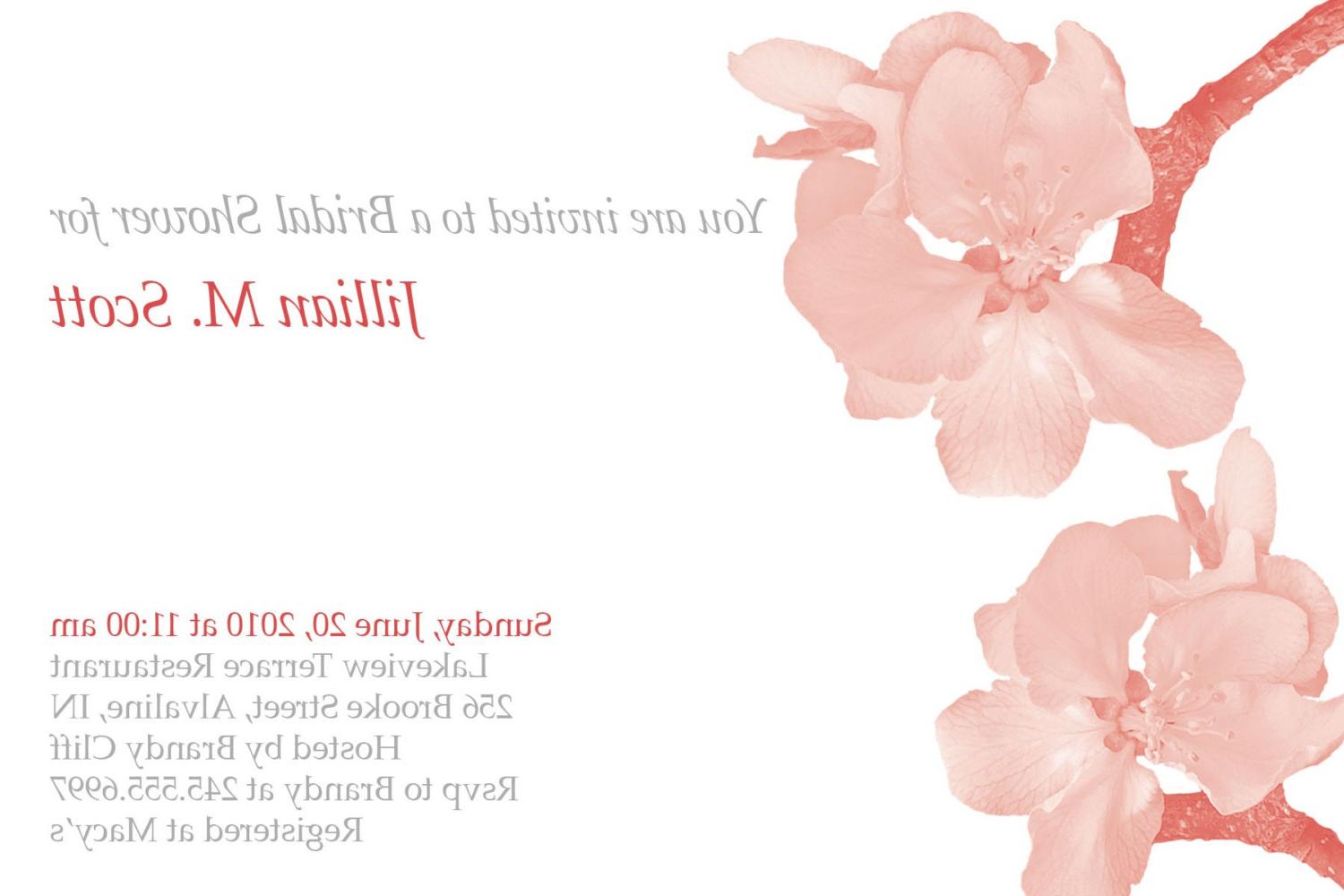 Bridal Shower Invitation