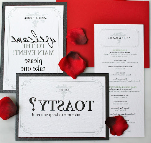 wedding reception program sample