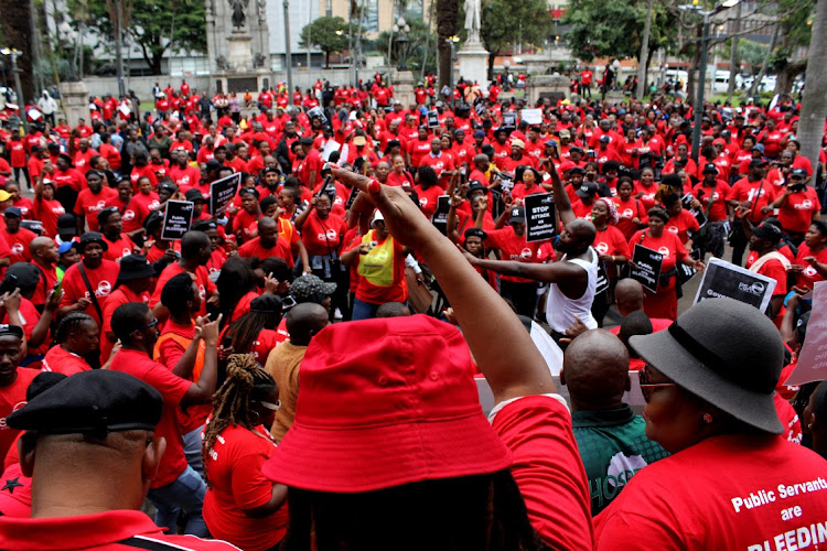 The EFF is planning a 'mother of national shutdowns' to call for President Cyril Ramaphosa's resignation and demand an end to load-shedding. File photo: NGUBEKO MBHELE
