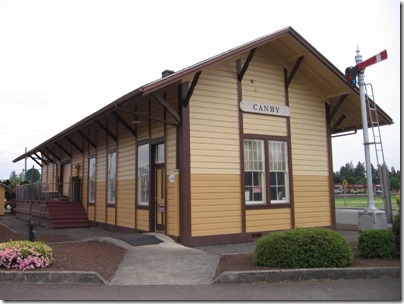 IMG_6293 Canby Depot Museum in Canby, Oregon on May 11, 2007