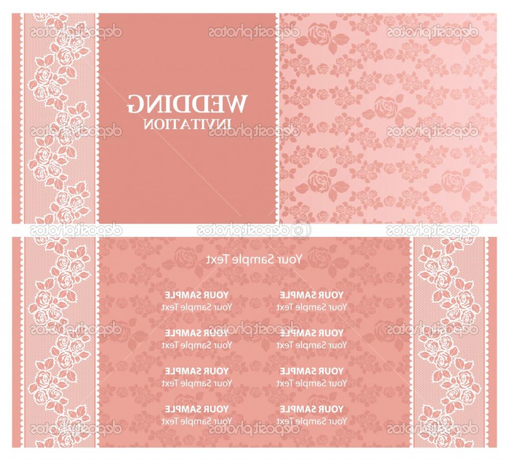 Wedding invitation - template