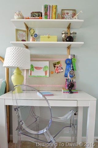 Parsons Desk & Ghost Chair