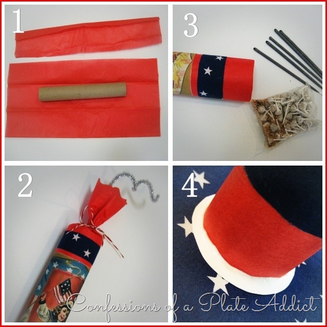 CONFESSIONS OF A PLATE ADDICT Country Living Inspired Vintage Firecracker Party Favors Tutorial