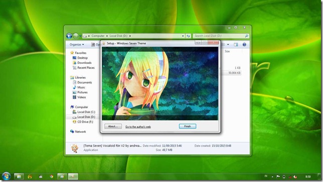 Cara Menginstall Tema Sendiri Di Windows 7 Cara Menginstall Tema Sendiri Di Windows 7