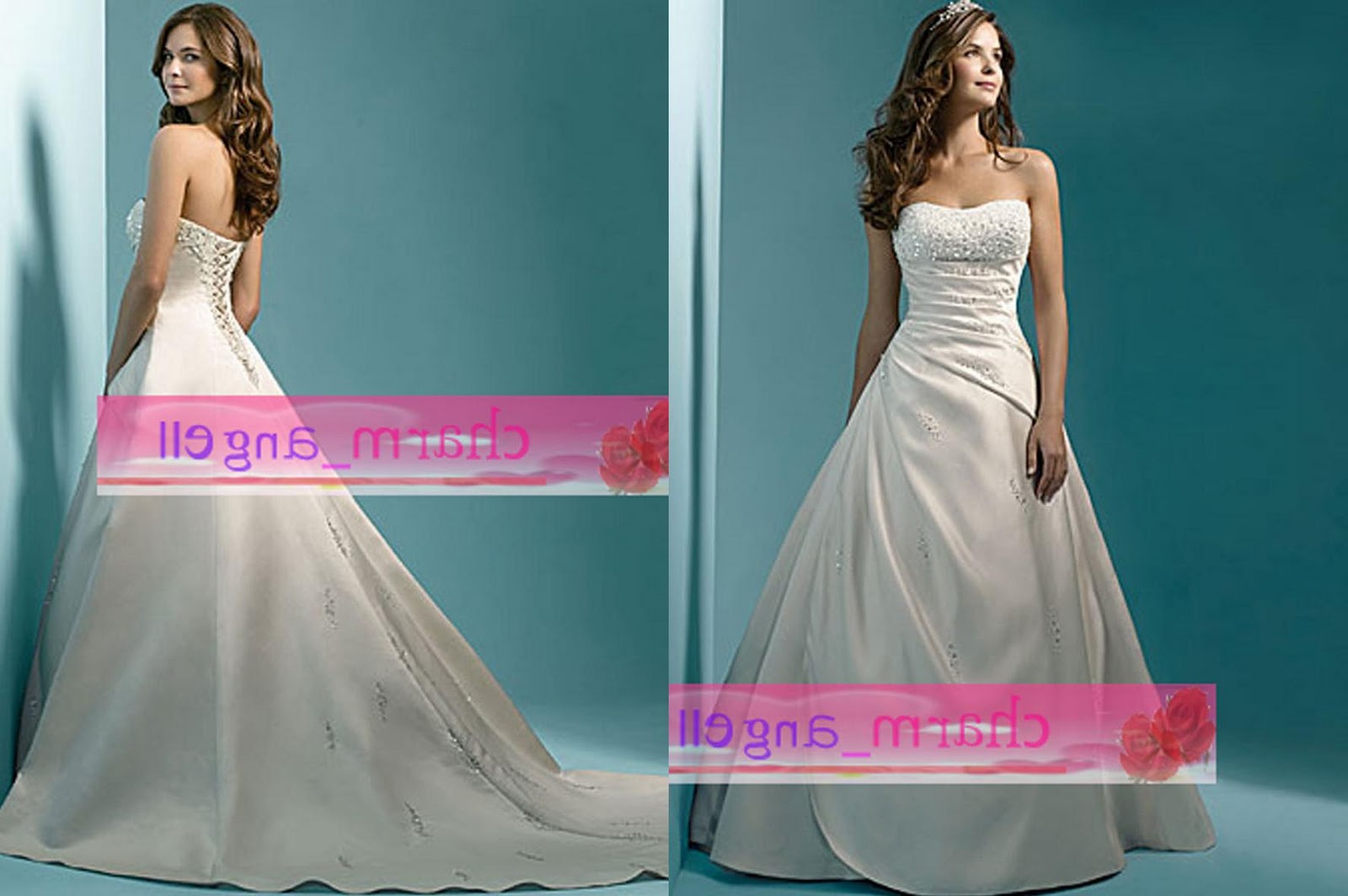 white wedding dresses