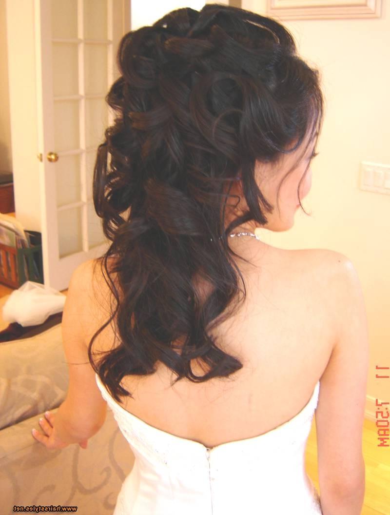 bridal hairstyles half up