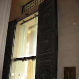 The huge doors inside the Parthenon replica in Nashville TN 09032011
