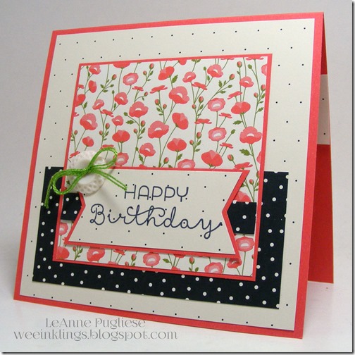 LeAnne Pugliese WeeInklings TSOT236 Cottage Greetings Stampin Up