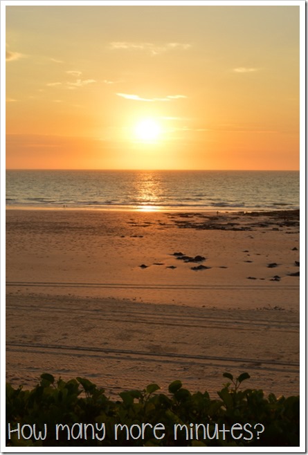 Sunset at Cable Beach | How Many More Minutes?