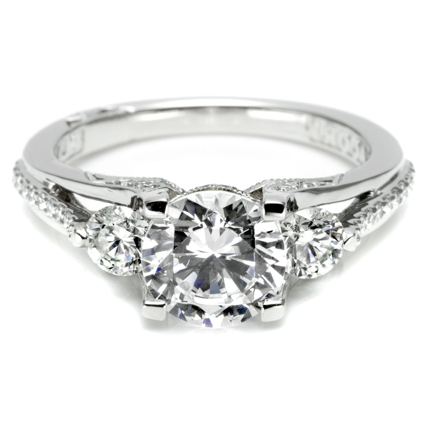 Three Stone Engagement Ring