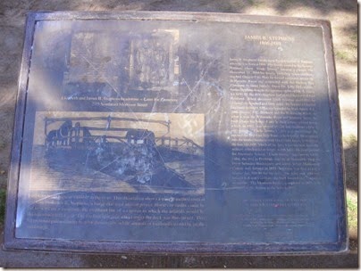 IMG_3371 James B Stephens Marker in Tom McCall Waterfront Park in Portland, Oregon on September 7, 2008