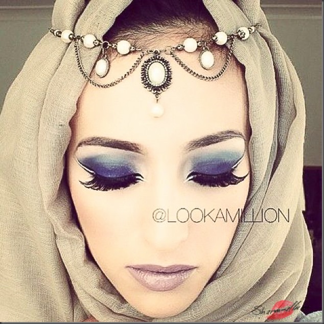 Beautiful bright Arabic Makeup-Lookamillion (18)