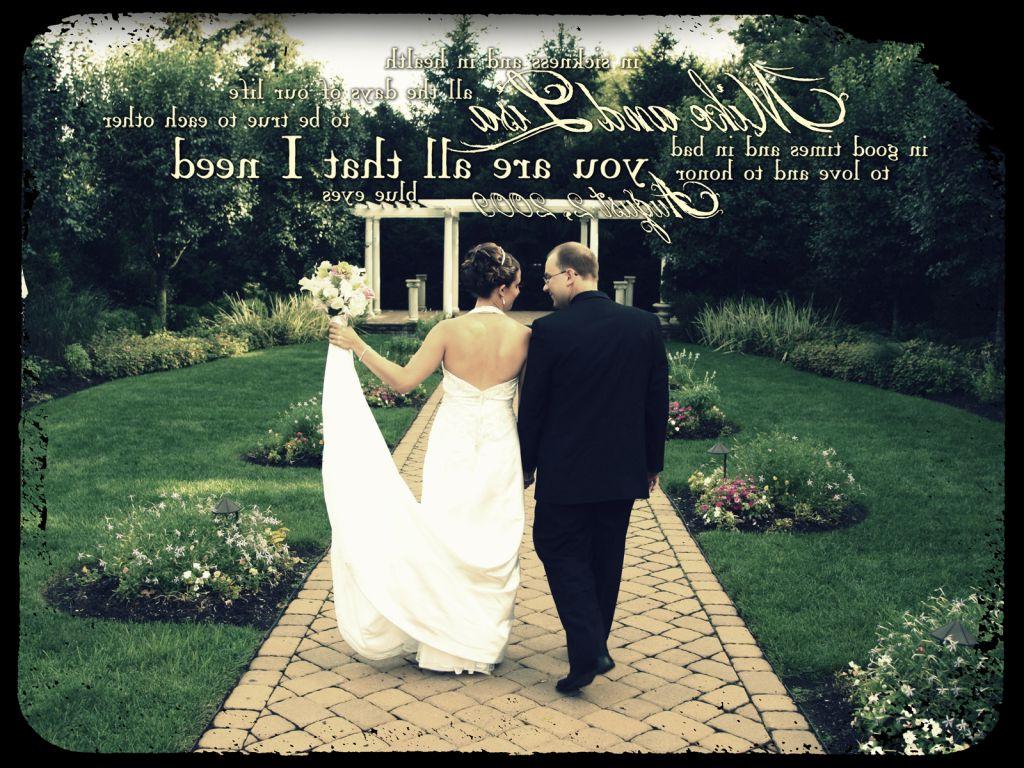 wedding vows personalized on