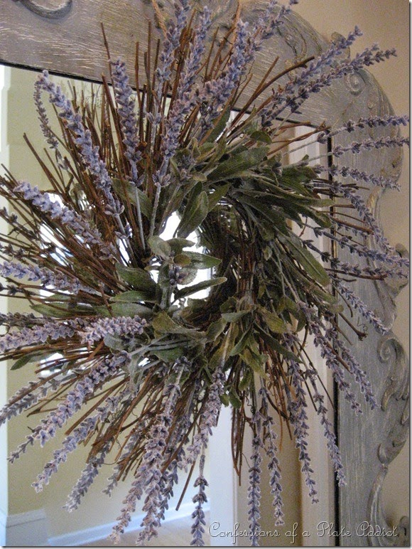 CONFESSIONS OF A PLATE ADDICT Easy and Inexpensive Faux Lavender Wreath