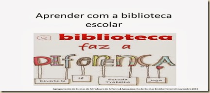 Aprender com a biblioteca escolar_media