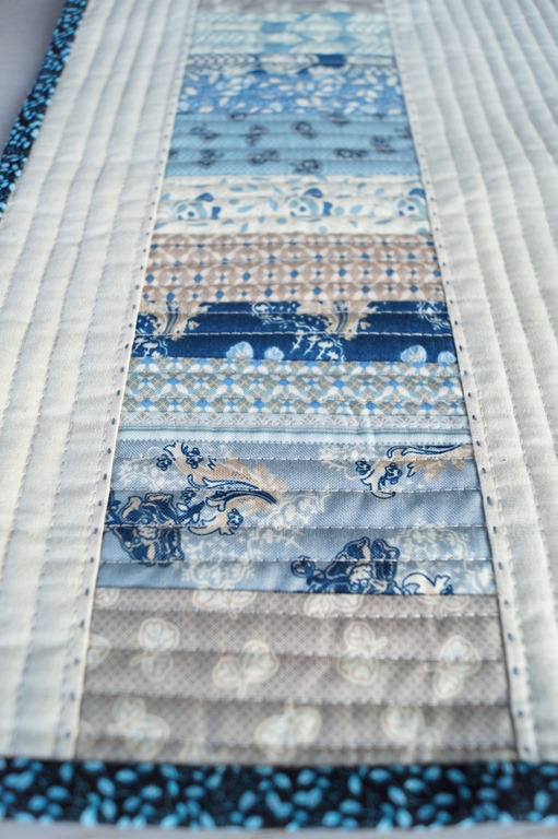 All in a Row - Quilted Placemat 2