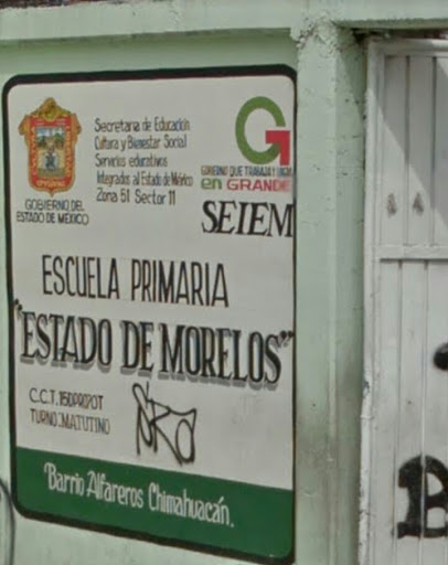 Escuela Primaria Estado de Morelos, Yolopatli SN, Barrio Alfareros, 56330 Chimalhuacán, Méx., México, Escuela primaria | EDOMEX
