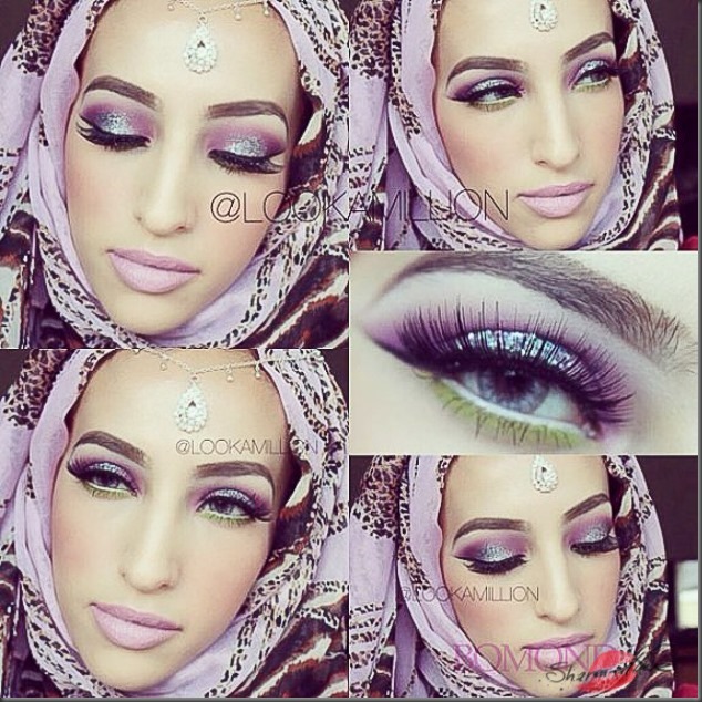 Beautiful bright Arabic Makeup-Lookamillion (10)