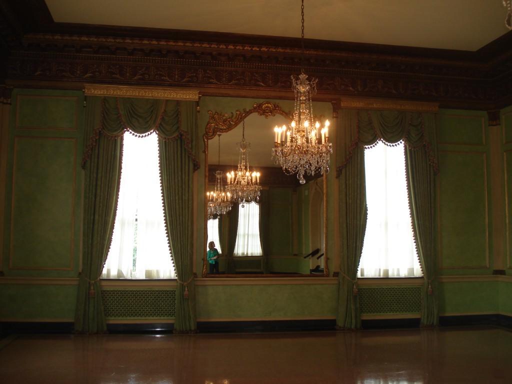 Above is the grand ballroom