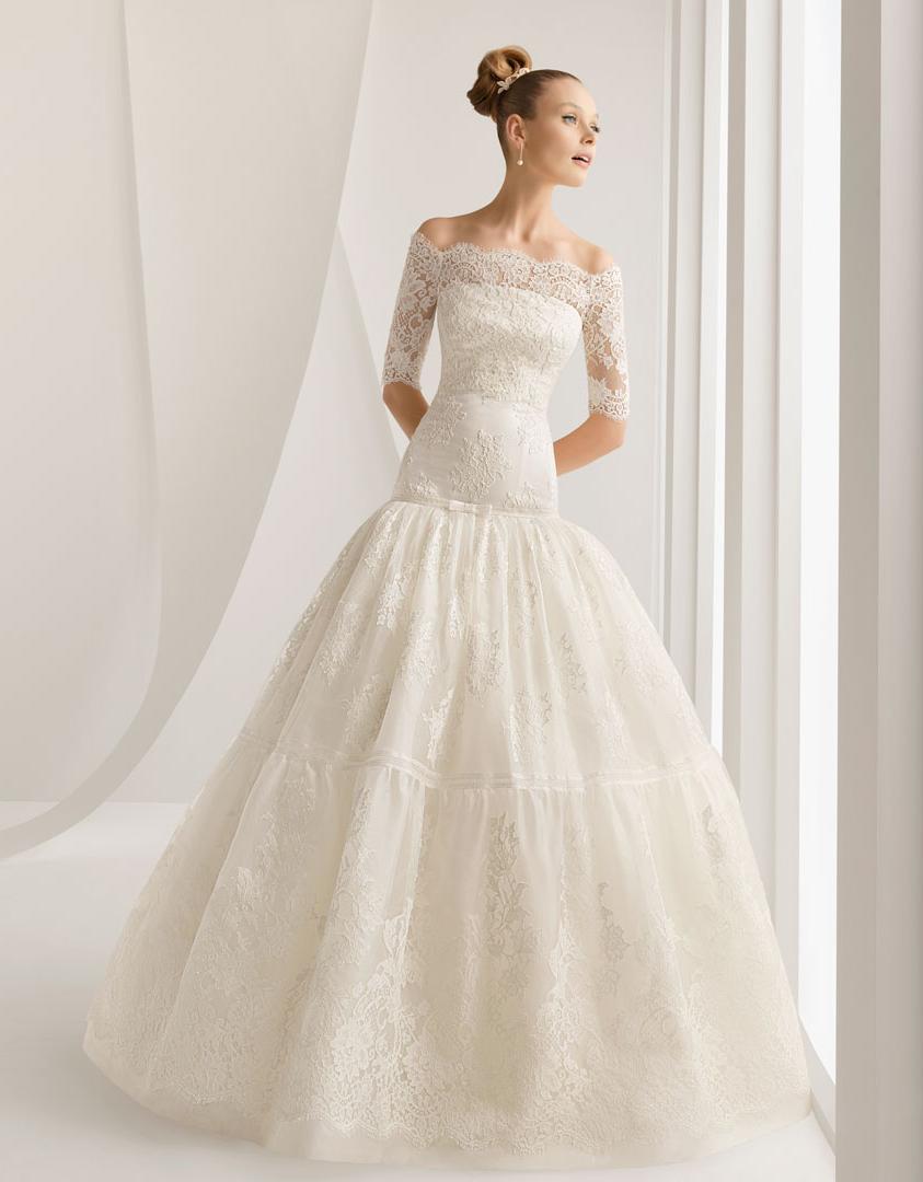 Lace wedding dresses with