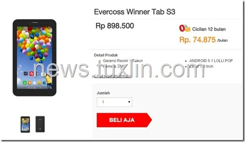 Evercoss Winner Tab S3