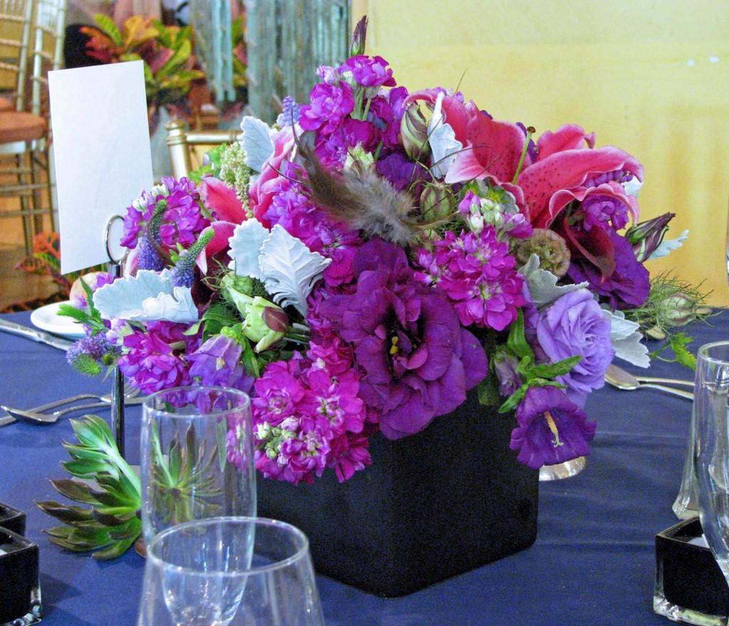 some of the centerpieces.
