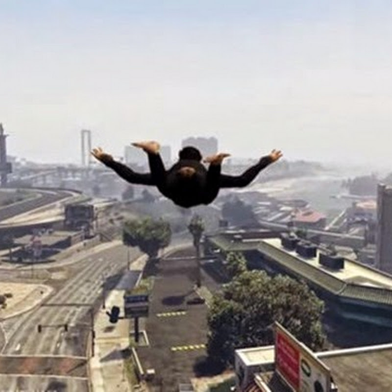 Grand Theft Auto V – Alles, was fehlte, war ein fliegender Affe mit einer Maschinenpistole, die mit explodierenden Autos schießt