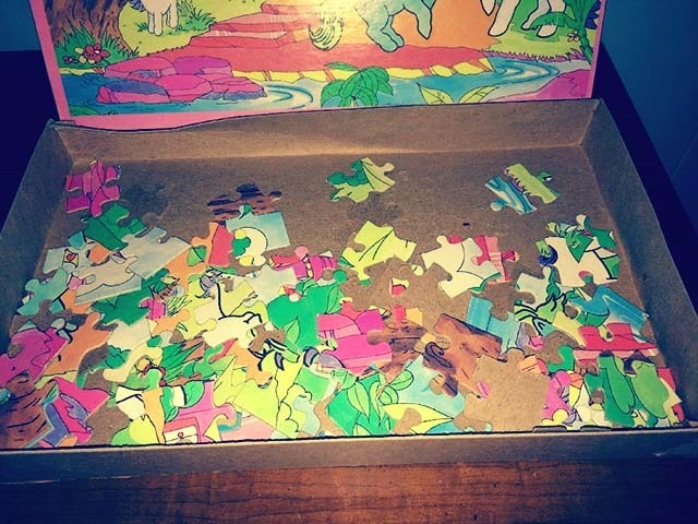 My Little Pony Puzzle Inside Box