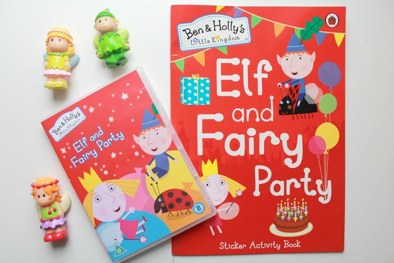 ben and holly elf and fairy party dvd book review