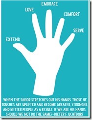 serve hand