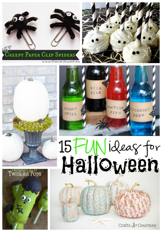 15 Fun Ideas for Halloween at GingerSnapCrafts.com #Halloween #linkparty #features_thumb[2]