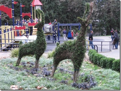 IMG_2642 Animal Topiaries at the Rose Garden Children's Park at Washington Park in Portland, Oregon on February 27, 2010