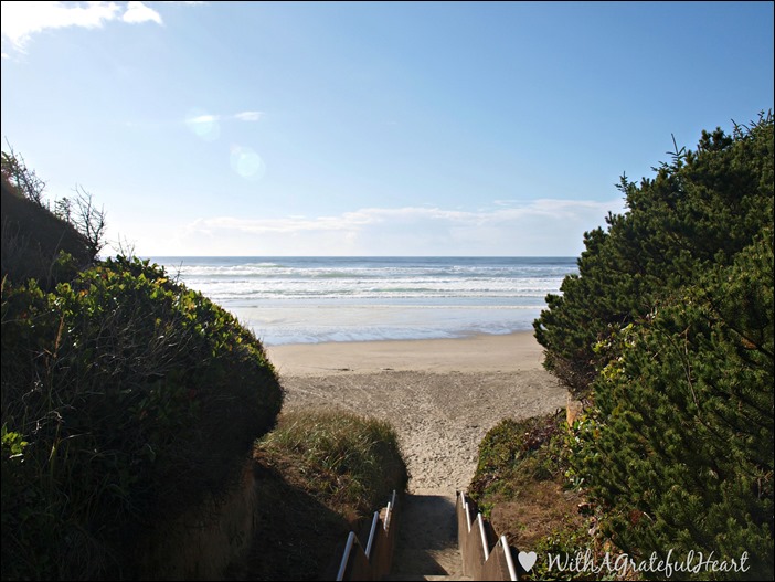 Tillicum Beach - Stairs View