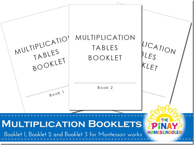 FREE Multiplication Booklets