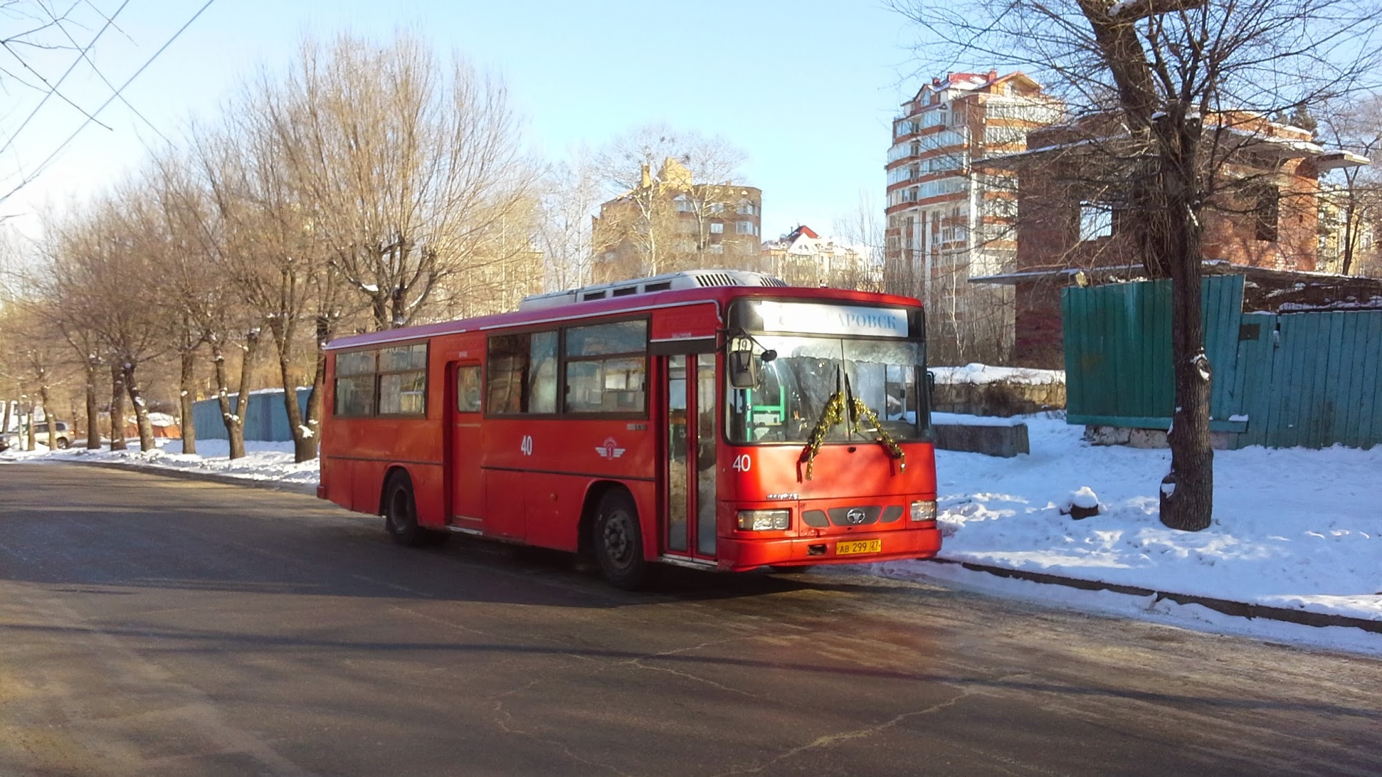 Автобус в Хабаровске