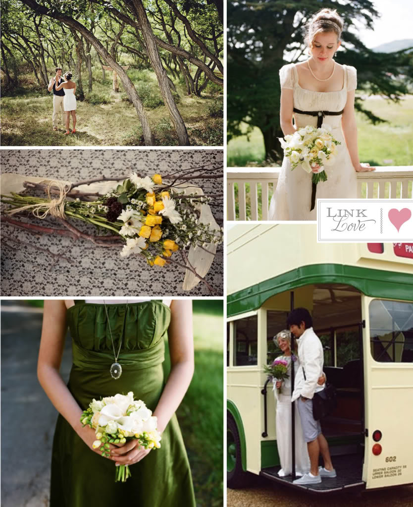 Sweet rustic wedding.