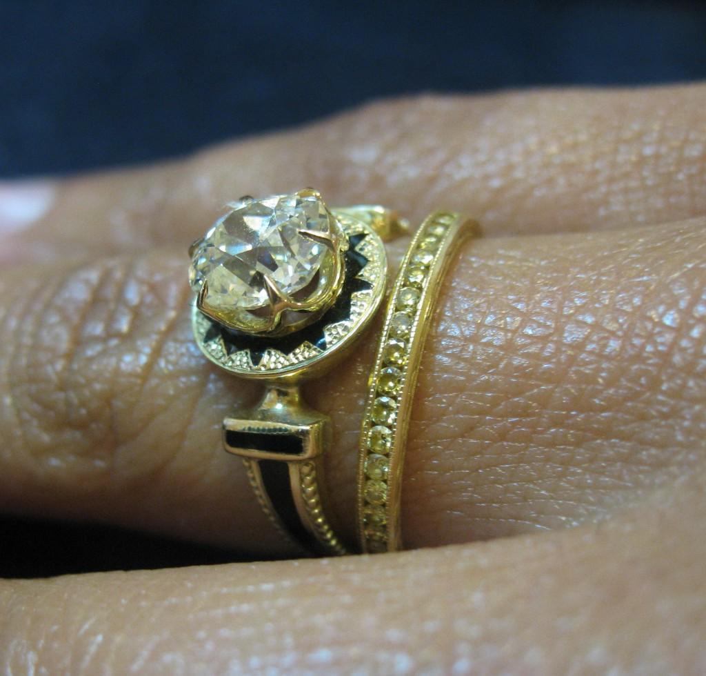 This Victorian engagement ring