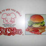 big man burger - I like to see you smile - hand made hot juicy - keep city beautiful in Osaka, Japan 