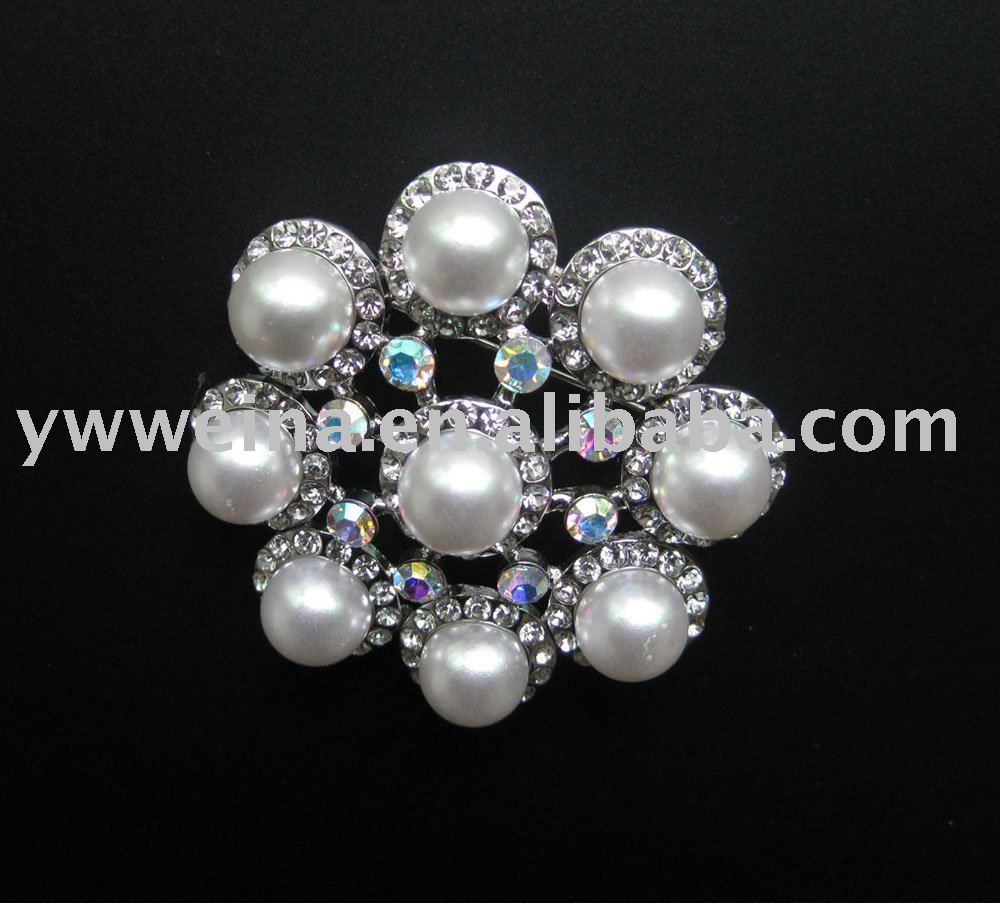 Buy bridal brooch, wedding brooches, pearl brooch, wedding crystal and pearl