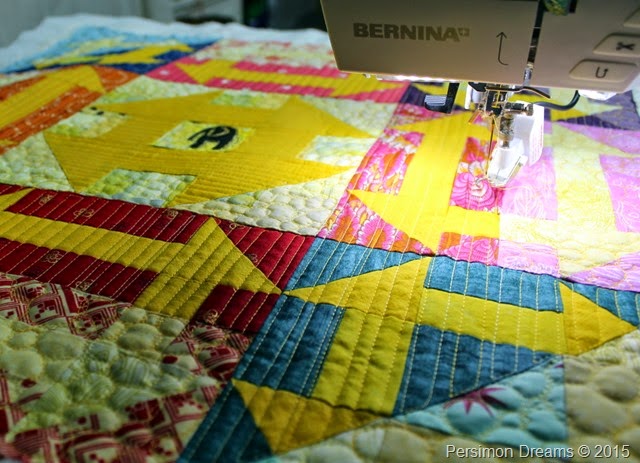 free moition quilting