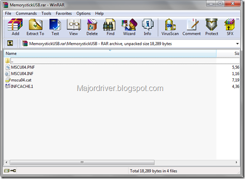 Sony Memory Stick Reader/Writer Windows XP Driver Download